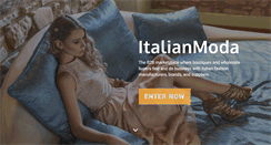 Desktop Screenshot of italianmoda.com