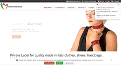 Desktop Screenshot of private-label.italianmoda.com