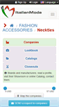 Mobile Screenshot of neckties.italianmoda.com